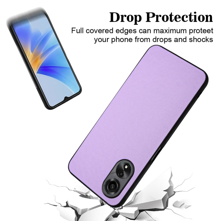 For OPPO A58/A58x/A1x/A1 Active/A2x R20 Leather Pattern Phone Single Case