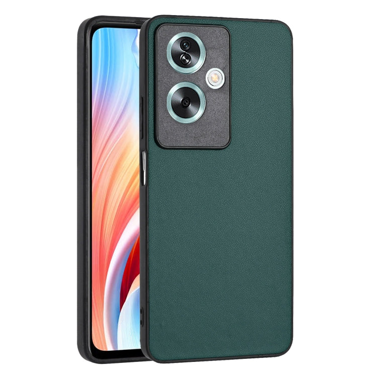 For OPPO A79 5G Global R20 Leather Pattern Phone Single Case