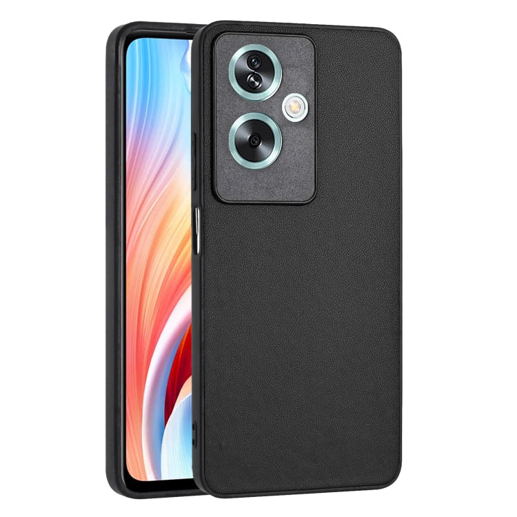 For OPPO A79 5G Global R20 Leather Pattern Phone Single Case