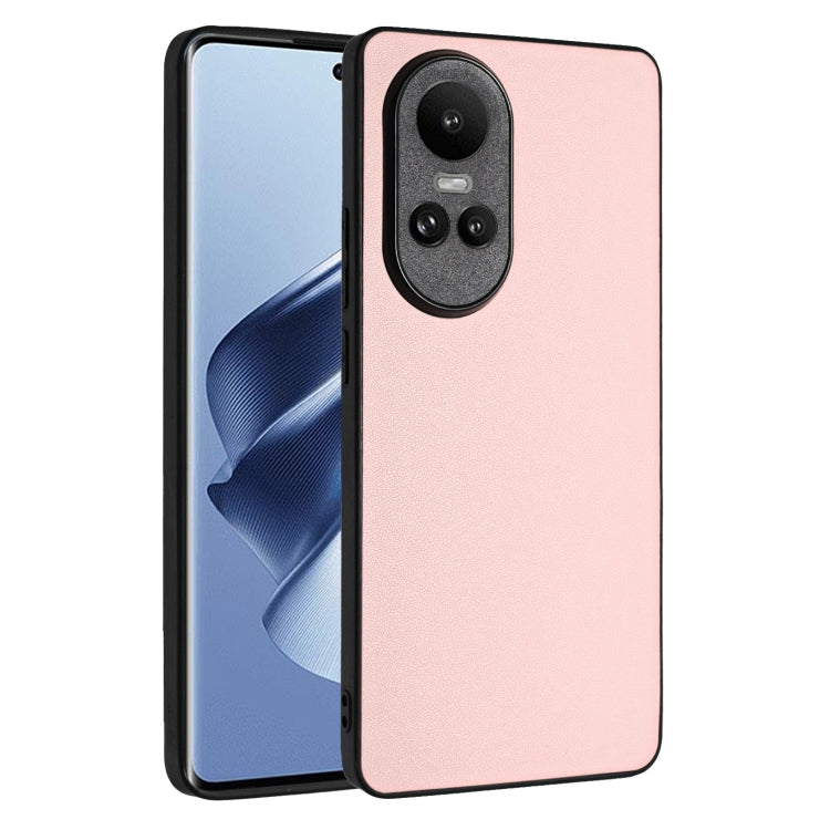 For OPPO Reno10/Reno10 Pro 5G Global R20 Leather Pattern Phone Single Case