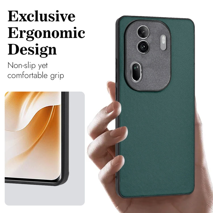 For OPPO Reno11 Pro Global R20 Leather Pattern Phone Single Case