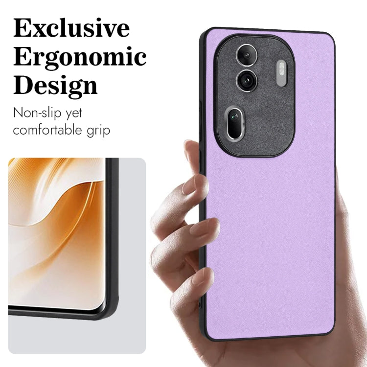 For OPPO Reno11 Pro Global R20 Leather Pattern Phone Single Case