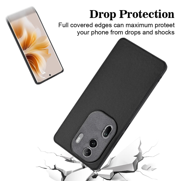 For OPPO Reno11 Pro Global R20 Leather Pattern Phone Single Case