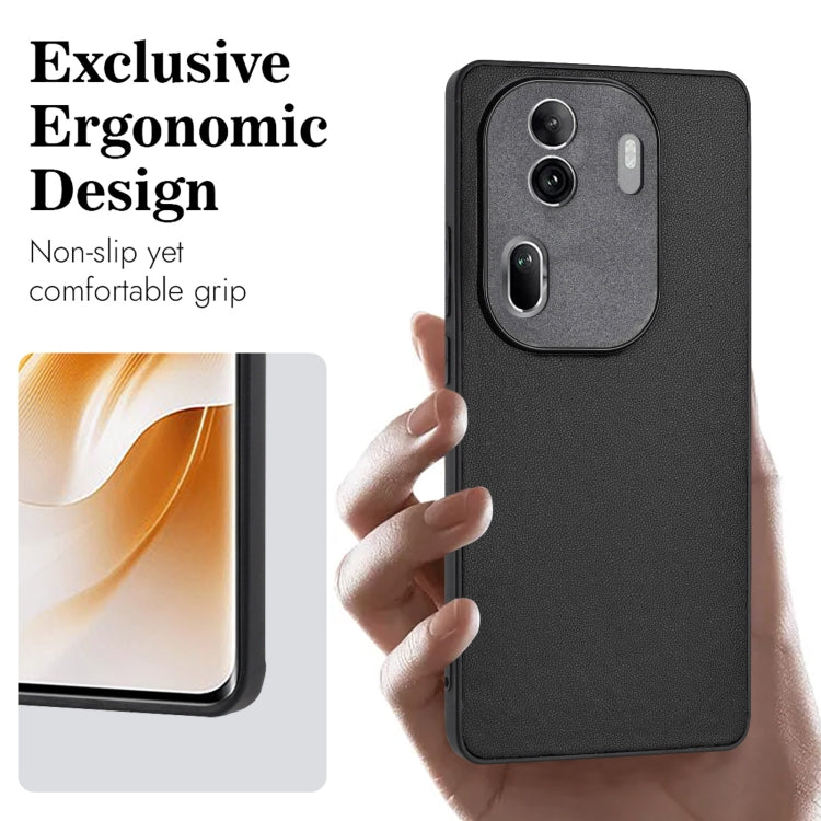For OPPO Reno11 Pro Global R20 Leather Pattern Phone Single Case