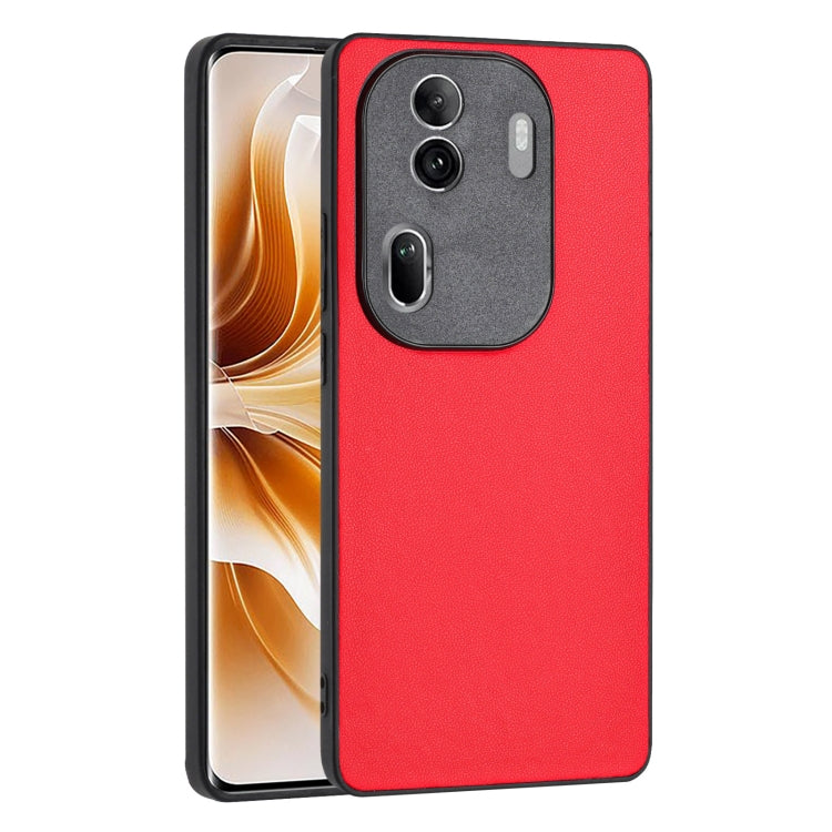 For OPPO Reno11 Pro Global R20 Leather Pattern Phone Single Case