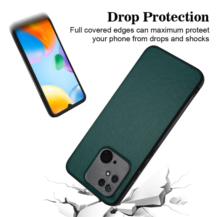 For Xiaomi Redmi 10C R20 Leather Pattern Phone Single Case