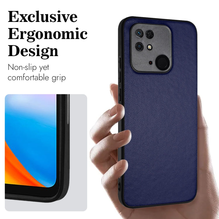 For Xiaomi Redmi 10C R20 Leather Pattern Phone Single Case