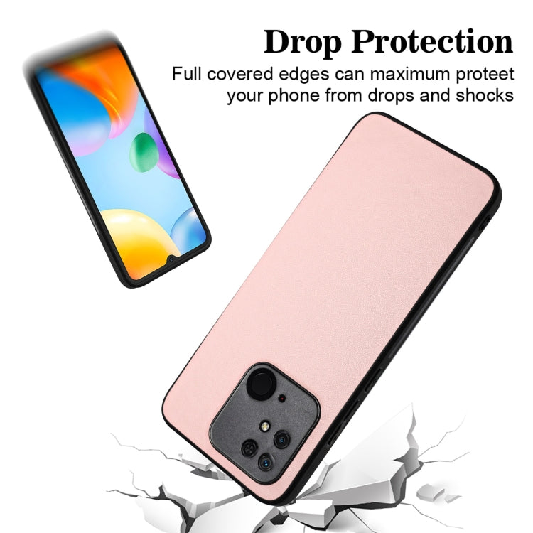 For Xiaomi Redmi 10C R20 Leather Pattern Phone Single Case