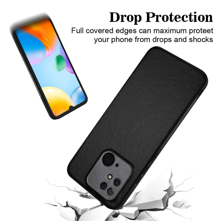For Xiaomi Redmi 10C R20 Leather Pattern Phone Single Case