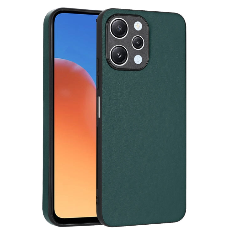For Xiaomi Redmi 12 4G Global R20 Leather Pattern Phone Single Case