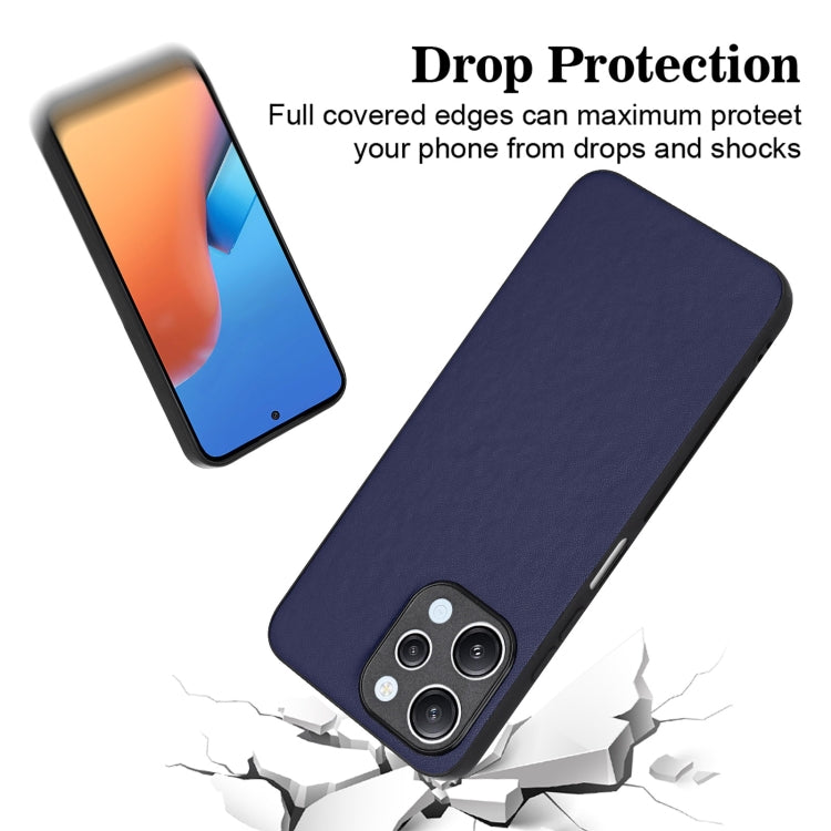 For Xiaomi Redmi 12 4G Global R20 Leather Pattern Phone Single Case