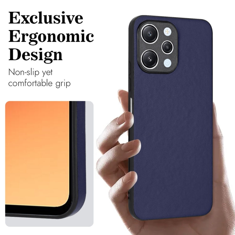 For Xiaomi Redmi 12 4G Global R20 Leather Pattern Phone Single Case