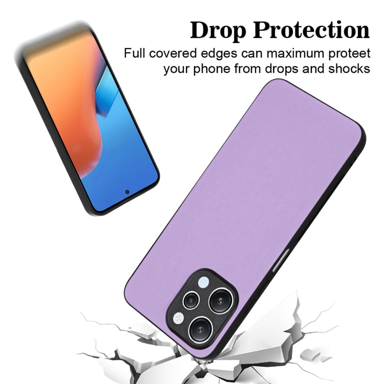 For Xiaomi Redmi 12 4G Global R20 Leather Pattern Phone Single Case