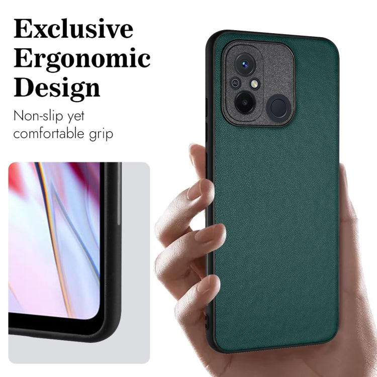 For Xiaomi Redmi 12C/11A R20 Leather Pattern Phone Single Case