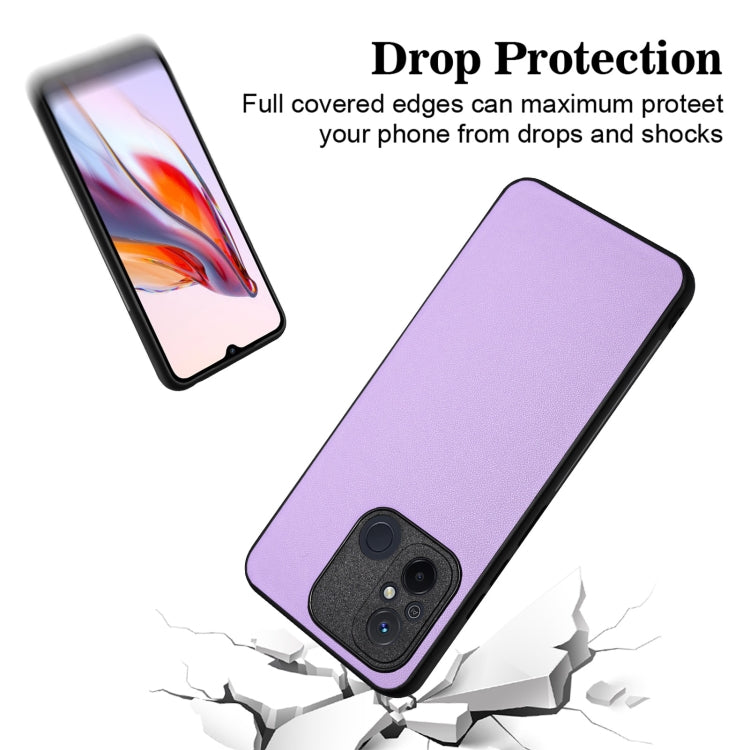 For Xiaomi Redmi 12C/11A R20 Leather Pattern Phone Single Case