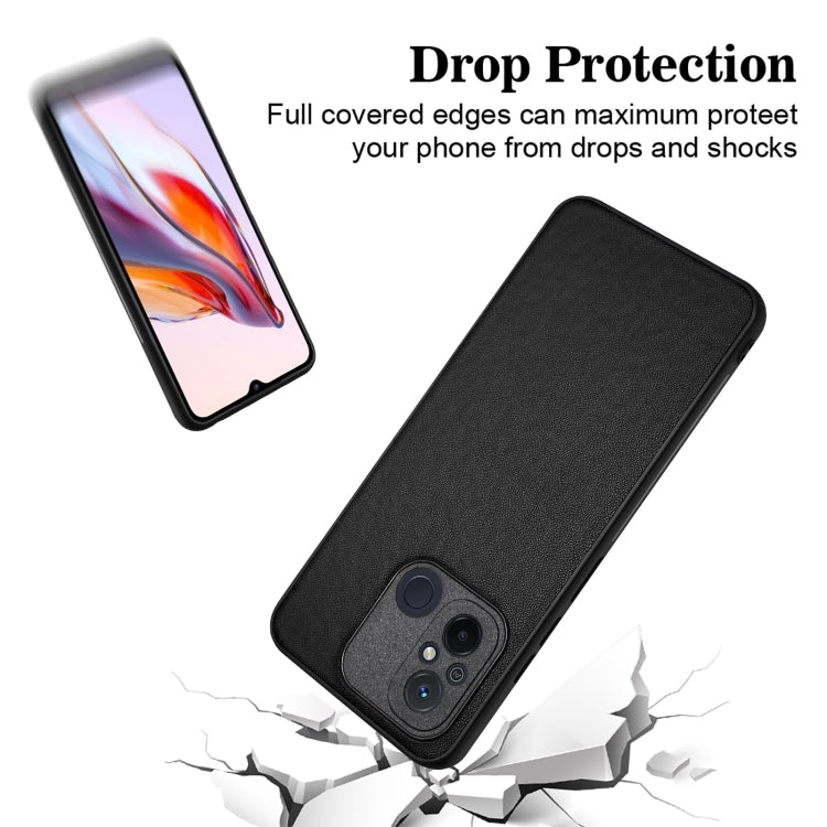 For Xiaomi Redmi 12C/11A R20 Leather Pattern Phone Single Case