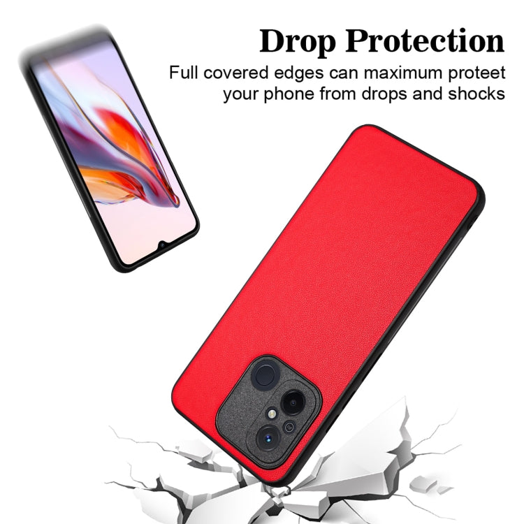 For Xiaomi Redmi 12C/11A R20 Leather Pattern Phone Single Case
