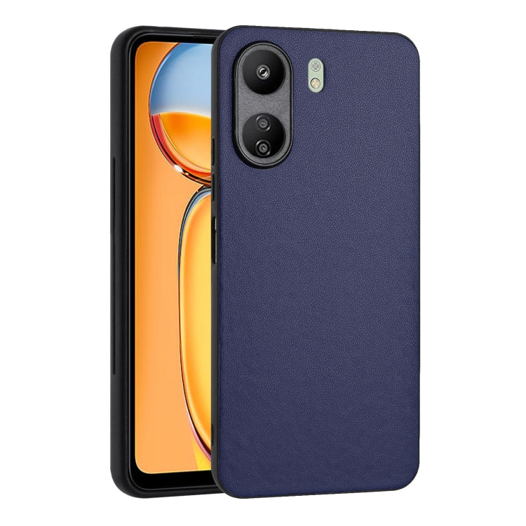 For Xiaomi Redmi 13C 4G Global/Poco C65 R20 Leather Pattern Phone Single Case