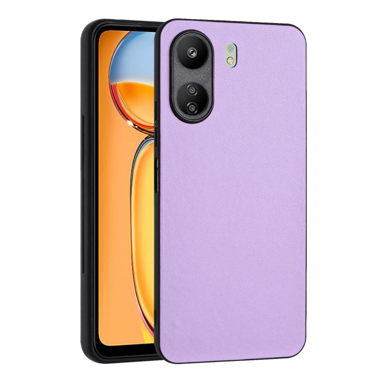 For Xiaomi Redmi 13C 4G Global/Poco C65 R20 Leather Pattern Phone Single Case
