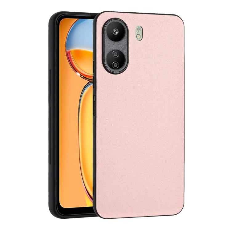 For Xiaomi Redmi 13C 4G Global/Poco C65 R20 Leather Pattern Phone Single Case