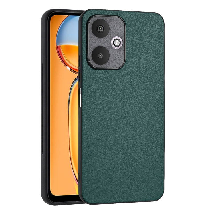 For Xiaomi Redmi 13C 5G Global/13R R20 Leather Pattern Phone Single Case