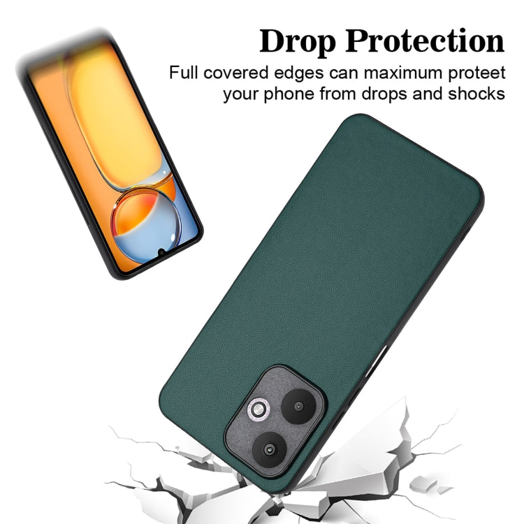 For Xiaomi Redmi 13C 5G Global/13R R20 Leather Pattern Phone Single Case