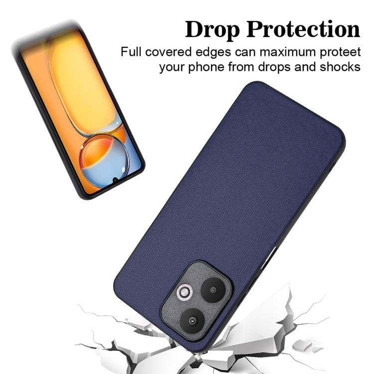 For Xiaomi Redmi 13C 5G Global/13R R20 Leather Pattern Phone Single Case