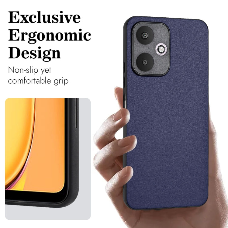 For Xiaomi Redmi 13C 5G Global/13R R20 Leather Pattern Phone Single Case