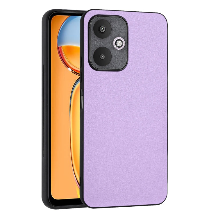 For Xiaomi Redmi 13C 5G Global/13R R20 Leather Pattern Phone Single Case