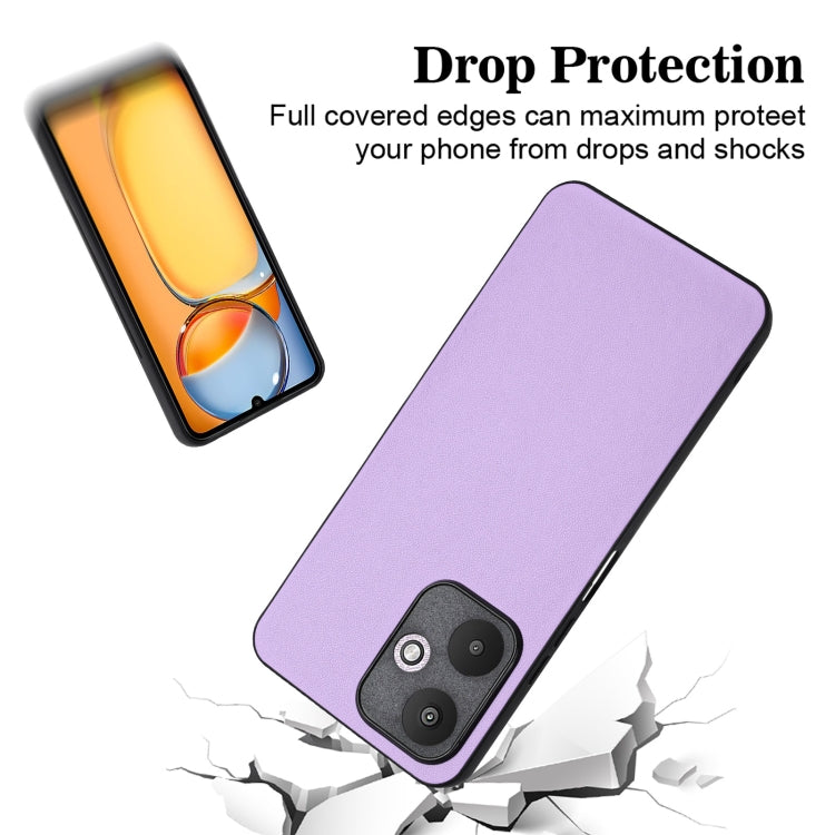 For Xiaomi Redmi 13C 5G Global/13R R20 Leather Pattern Phone Single Case