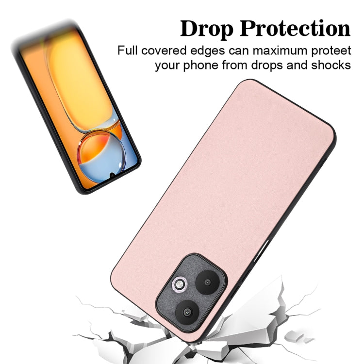 For Xiaomi Redmi 13C 5G Global/13R R20 Leather Pattern Phone Single Case