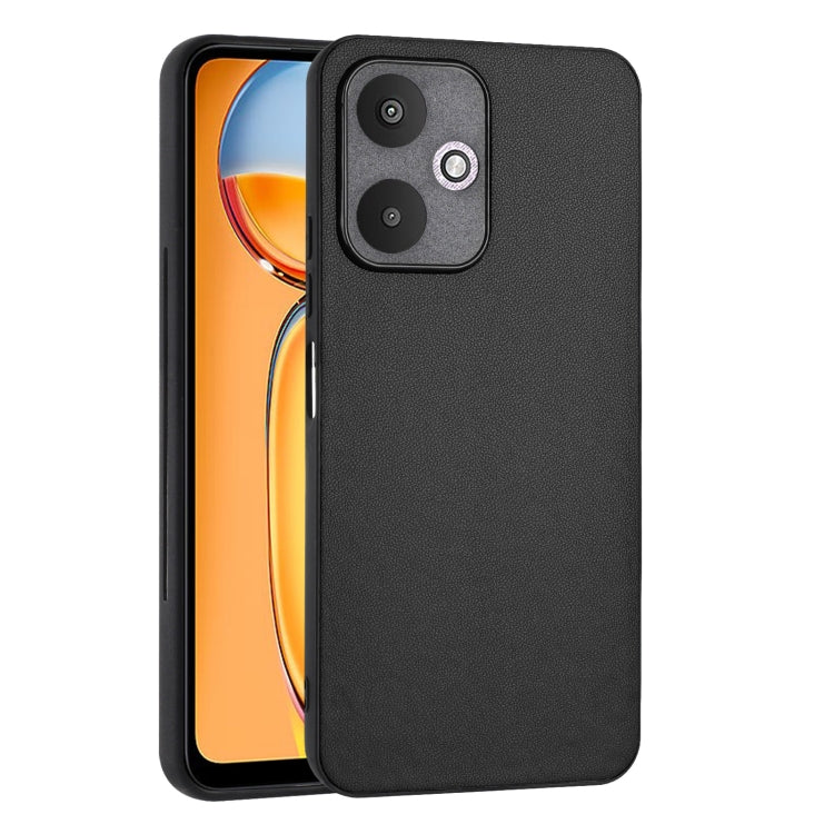 For Xiaomi Redmi 13C 5G Global/13R R20 Leather Pattern Phone Single Case