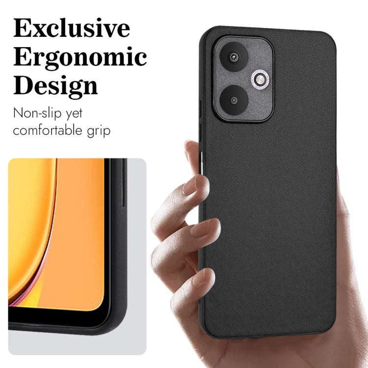 For Xiaomi Redmi 13C 5G Global/13R R20 Leather Pattern Phone Single Case