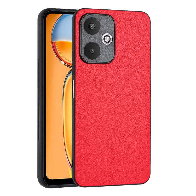 For Xiaomi Redmi 13C 5G Global/13R R20 Leather Pattern Phone Single Case