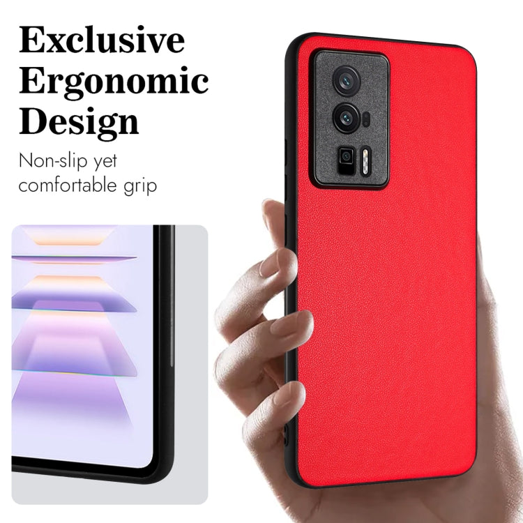 For Xiaomi Redmi K60 Championship Edition R20 Leather Pattern Phone Single Case
