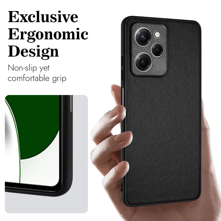 For Xiaomi Redmi Note 12 Pro Speed R20 Leather Pattern Phone Single Case