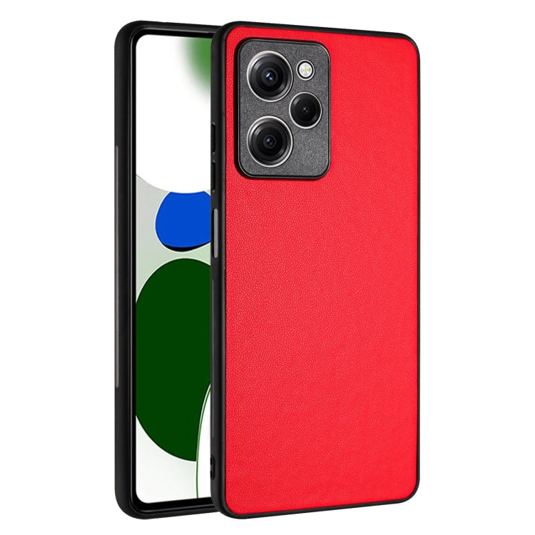 For Xiaomi Redmi Note 12 Pro Speed R20 Leather Pattern Phone Single Case