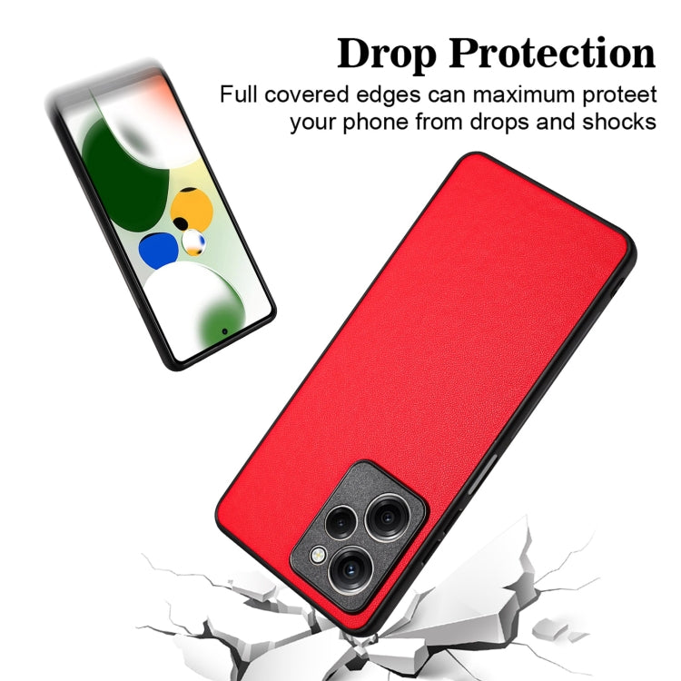 For Xiaomi Redmi Note 12 Pro Speed R20 Leather Pattern Phone Single Case