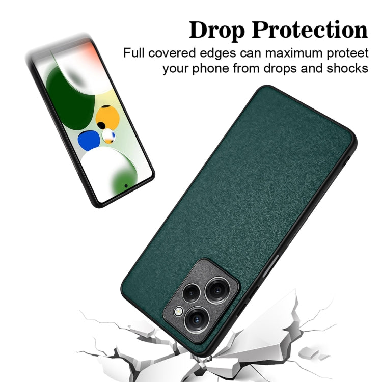 For Xiaomi Poco X5 Pro R20 Leather Pattern Phone Single Case
