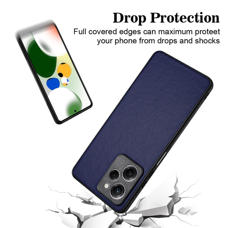 For Xiaomi Poco X5 Pro R20 Leather Pattern Phone Single Case