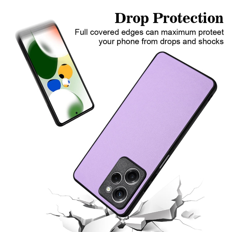 For Xiaomi Poco X5 Pro R20 Leather Pattern Phone Single Case