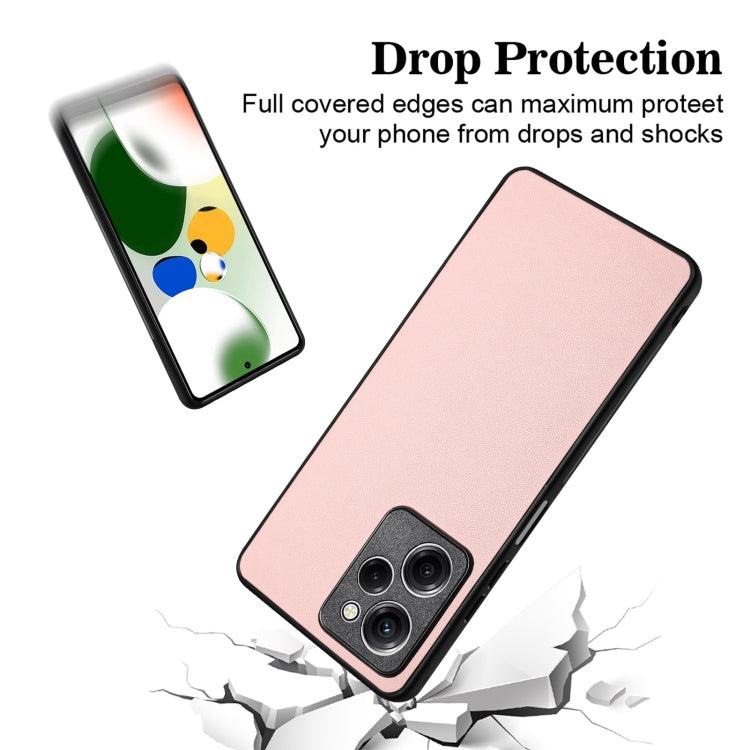 For Xiaomi Poco X5 Pro R20 Leather Pattern Phone Single Case