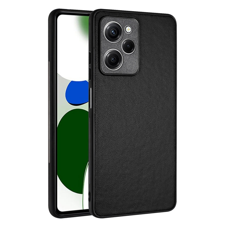 For Xiaomi Poco X5 Pro R20 Leather Pattern Phone Single Case