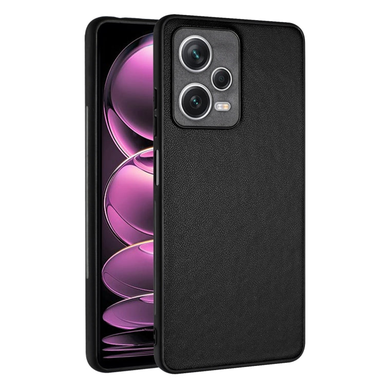 For Xiaomi Redmi Note 12 Pro 5G R20 Leather Pattern Phone Single Case