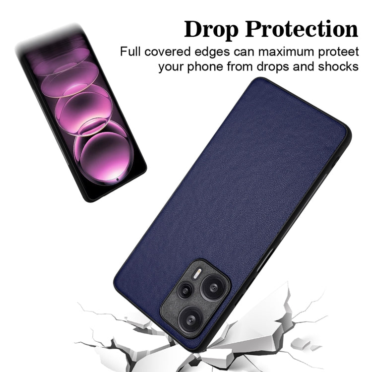 For Xiaomi Redmi Note 12 Turbo R20 Leather Pattern Phone Single Case