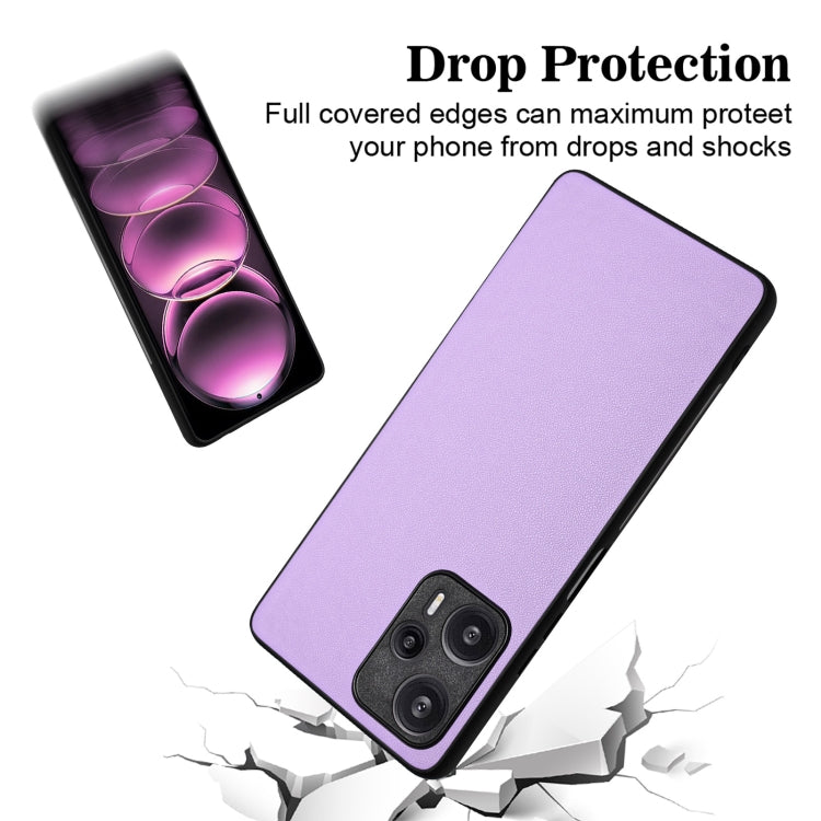 For Xiaomi Redmi Note 12 Turbo R20 Leather Pattern Phone Single Case