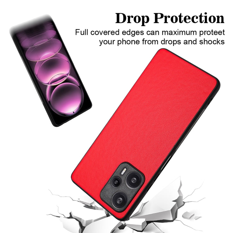 For Xiaomi Redmi Note 12 Turbo R20 Leather Pattern Phone Single Case