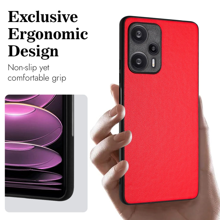 For Xiaomi Redmi Note 12 Turbo R20 Leather Pattern Phone Single Case