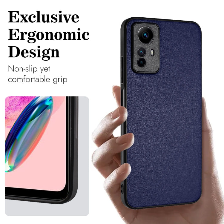 For Xiaomi Redmi Note 12S 4G Global R20 Leather Pattern Phone Single Case