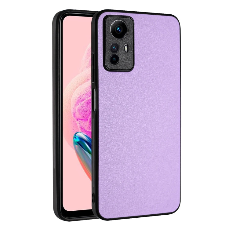 For Xiaomi Redmi Note 12S 4G Global R20 Leather Pattern Phone Single Case